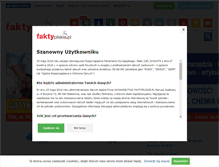 Tablet Screenshot of faktypilskie.pl